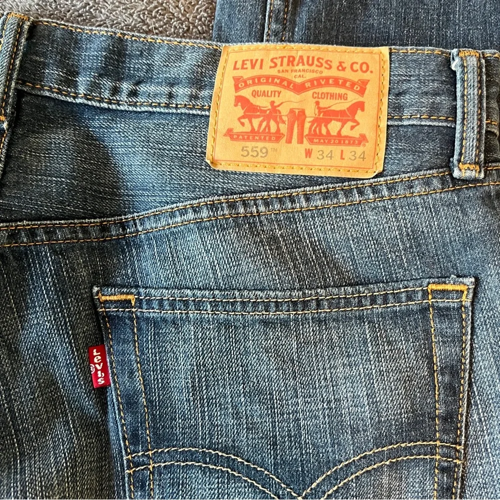 🔥Men's Levi Blue Straight Jeans